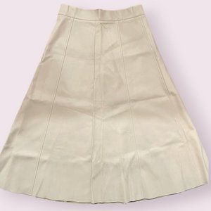 NWT Camisa Faux Leather Skirt, Large